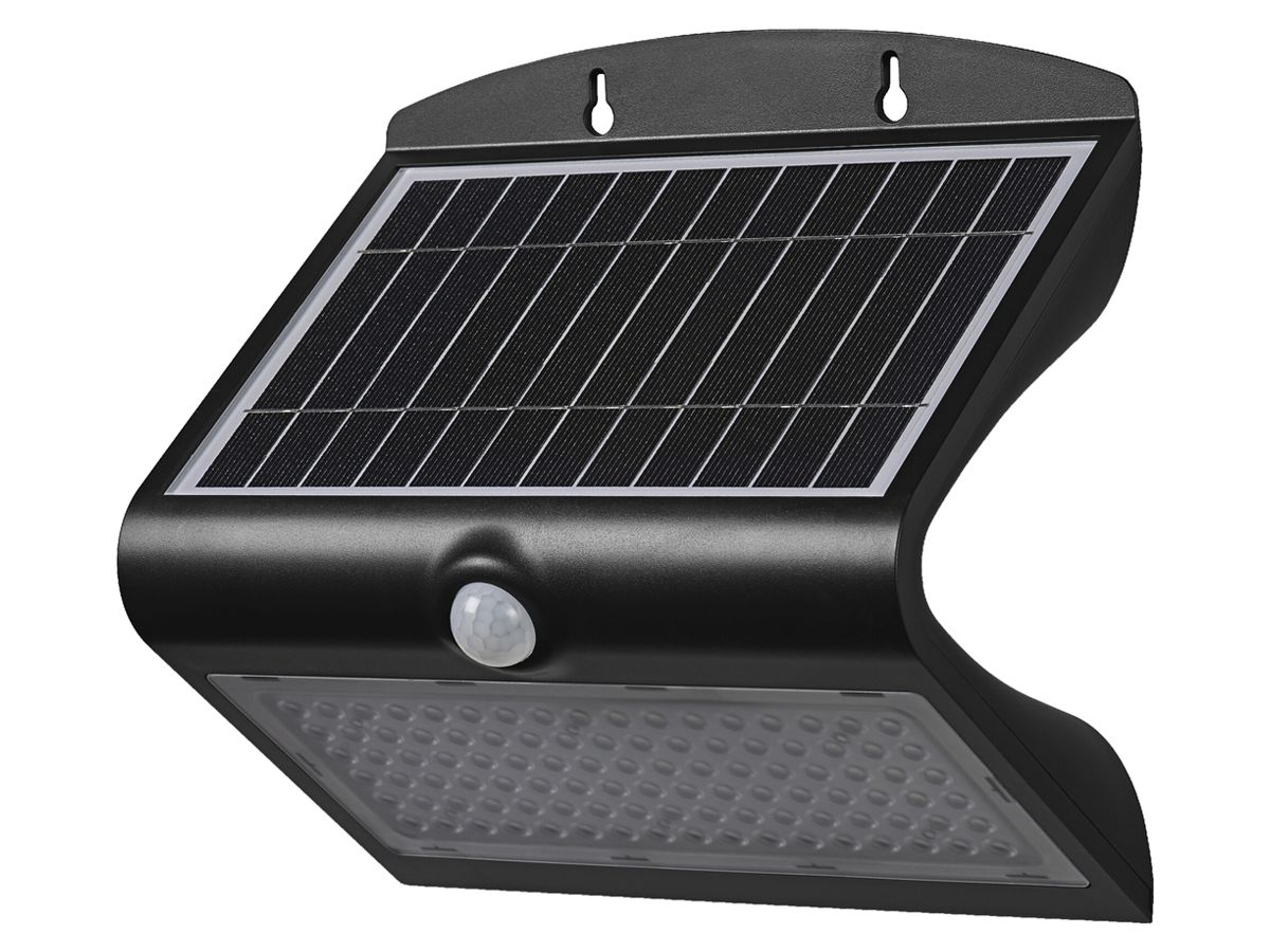 LED-Strahler LEDVANCE ENDURA Solar PIR SEN 8W 850lm 840 IP65 90° schwarz Akku