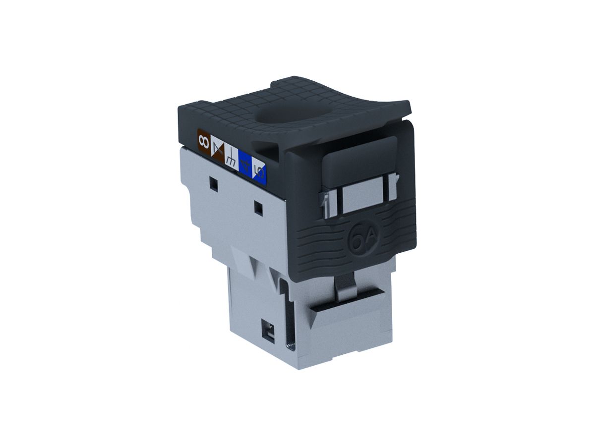 Anschlussmodul RJ45 Legrand Linkeo C, RJ45 Kat.6A/u ISO/IEC Keystone, 24 Stück