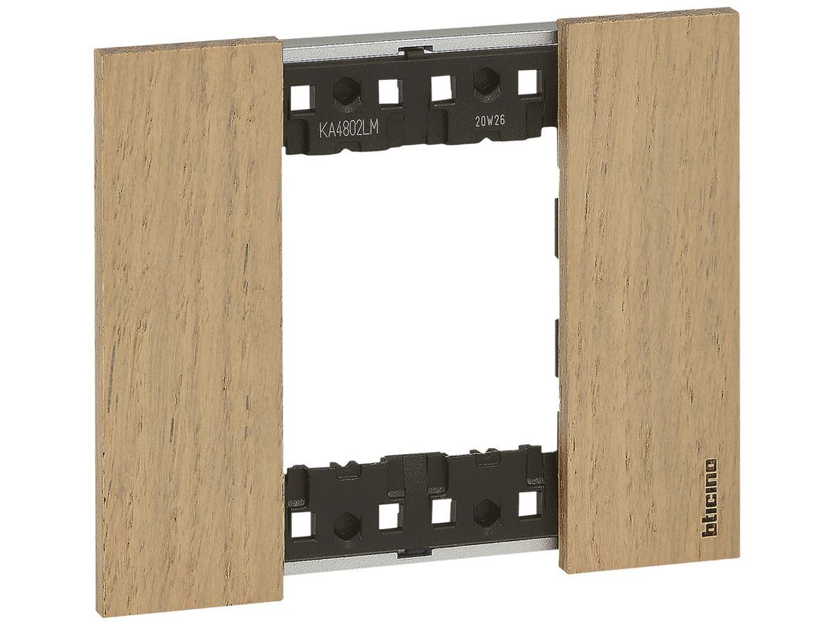 Abdeckrahmen Living Now 2 Module 102.5×86mm oak