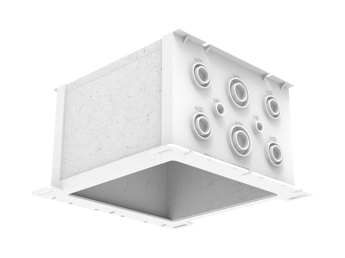 EB-Gehäuse Spotbox Feuerbox klein GDP 850°C 180×160×110 mm