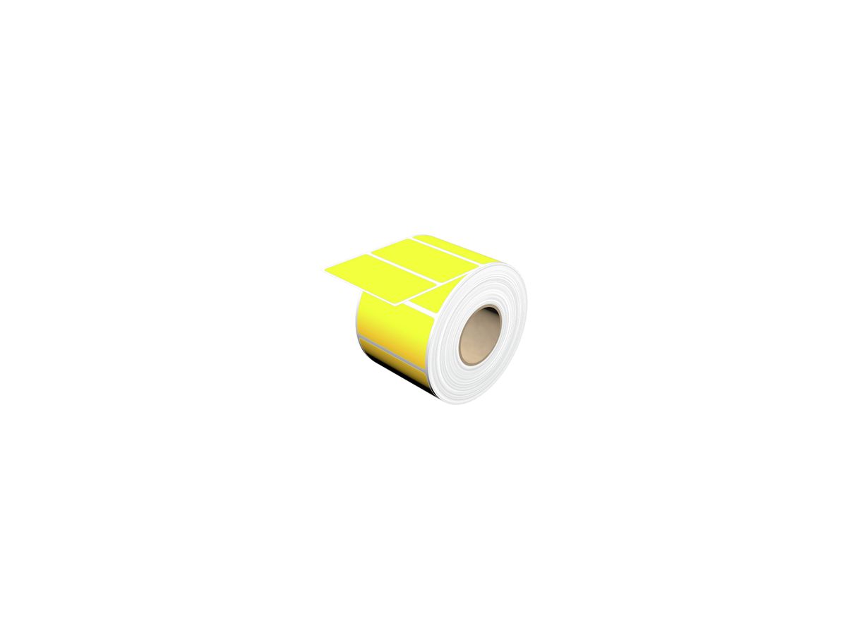 Etikette Weidmüller THM MT30X selbstklebend 65×35mm Polyester gelb