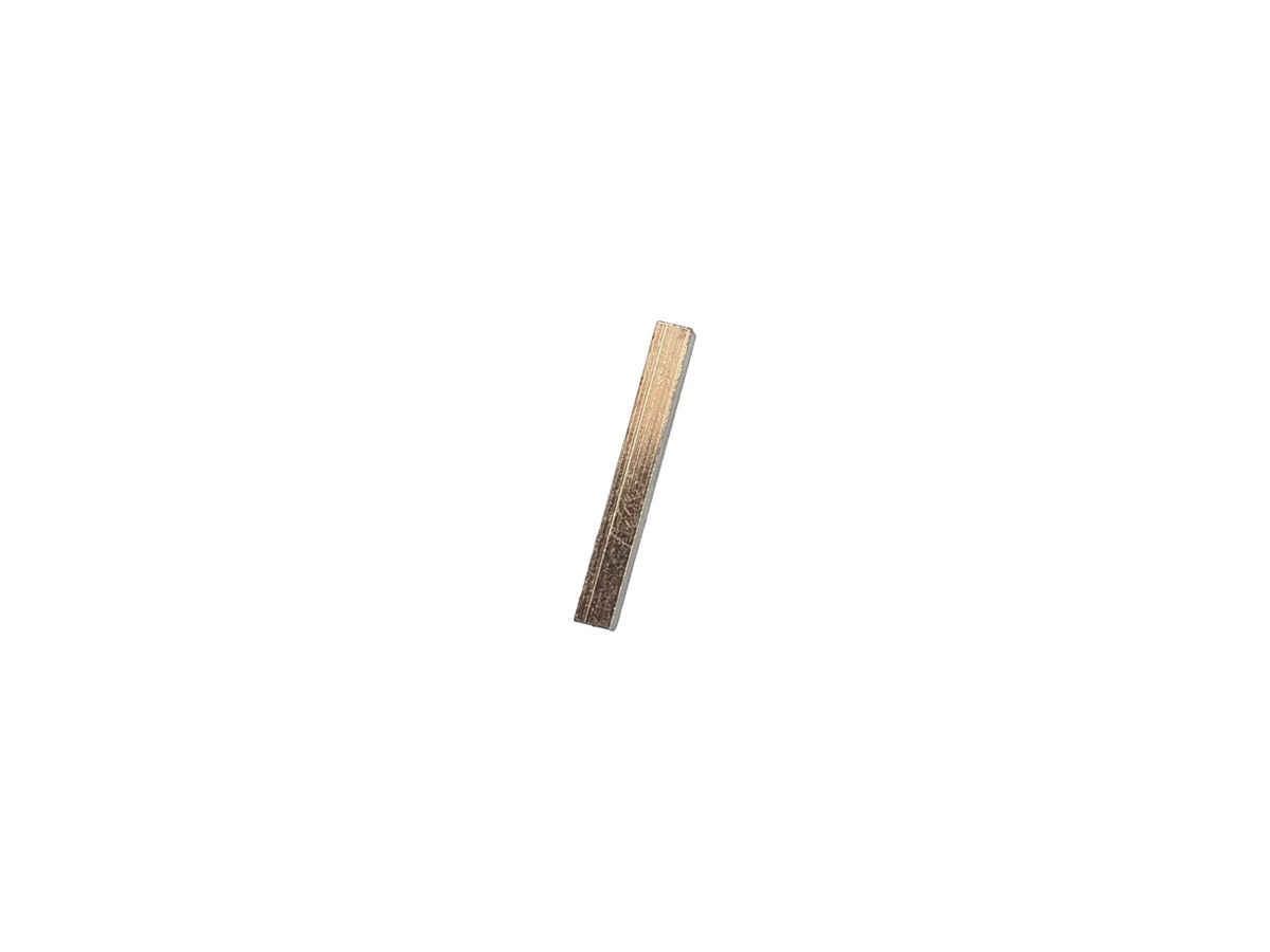 Zählerstift 80A 5×5mm Länge 37mm 4-Kant Systemstift f.Zähleranschlussklemmen