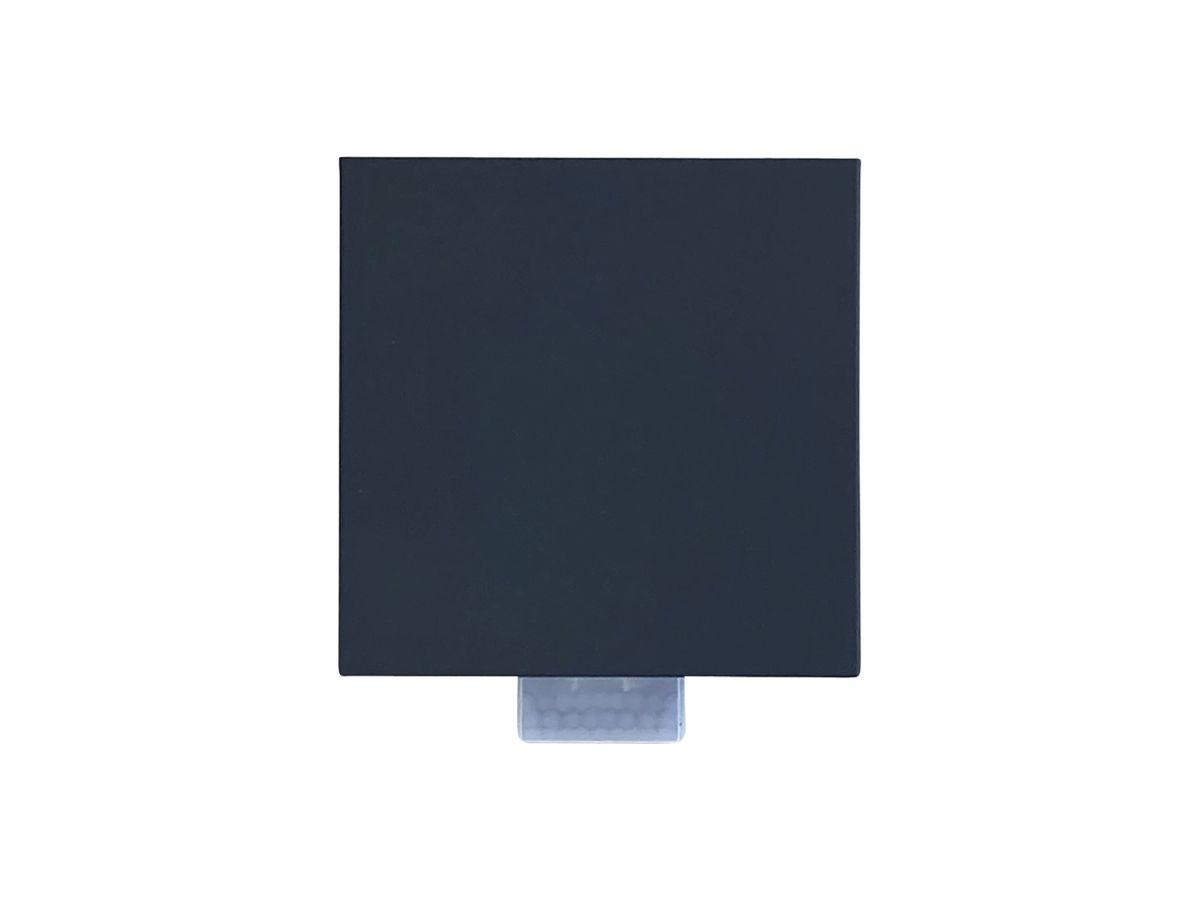 LED-Wandleuchte Z-Licht PIR Cube C SEN 9.5W 1000lm 3000K IP65 115×115mm anthr.