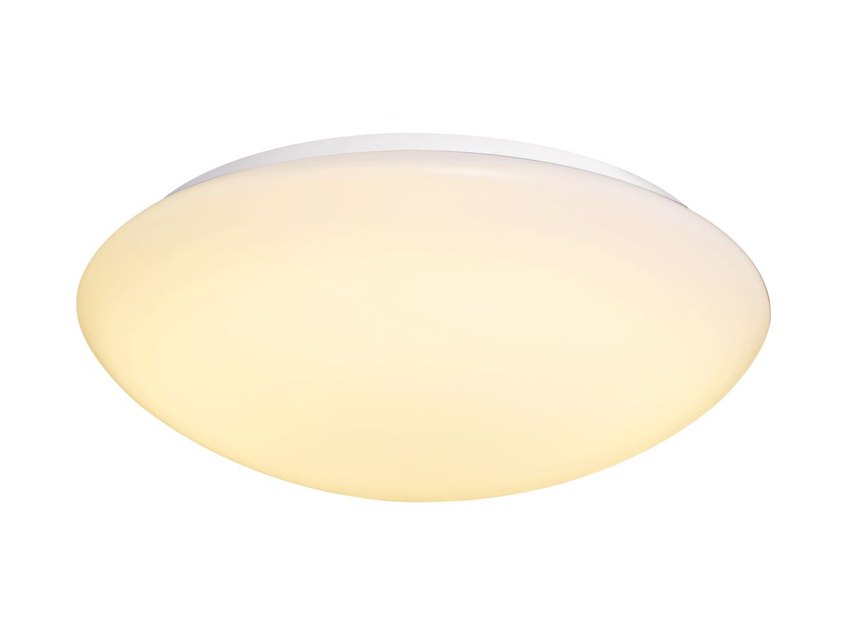 LED-Decken-/Wandleuchte SLV LIPSY 50 DOME 21W 2400lm 3000/4000K IP44 400mm weiss