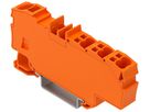 Durchgangsklemme WAGO Contact TOPJOB S 1×6/6×1.5mm² orange