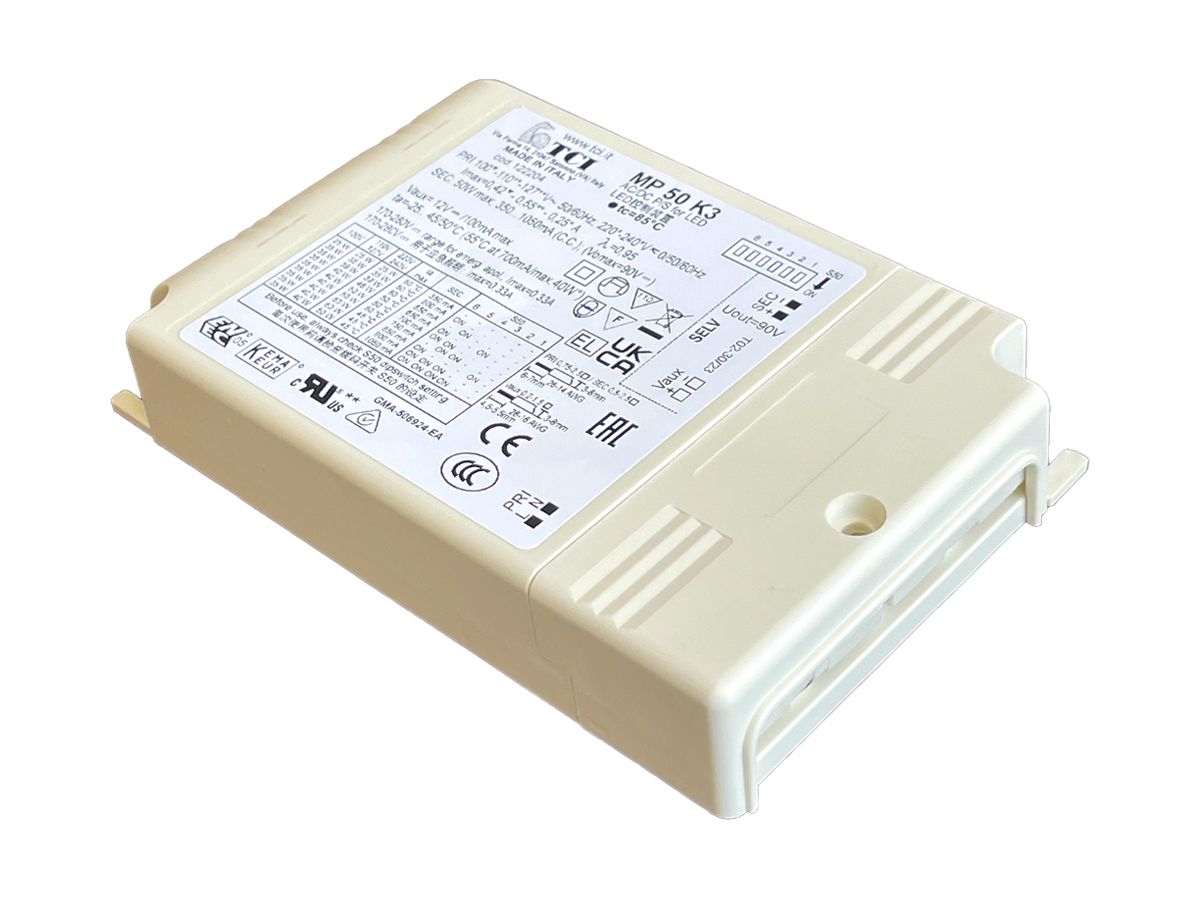 LED-Betriebsgerät Elektrogros MULTI MP 50 K3 25…50W 2…74V 350…1050mA ON/OFF