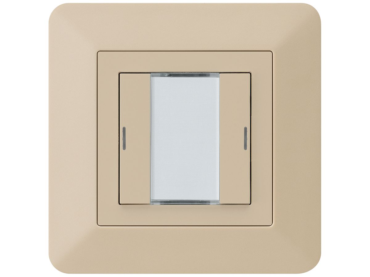 UP-Taster kallysto.trend KNX 2×RGB LED s/e-link beige