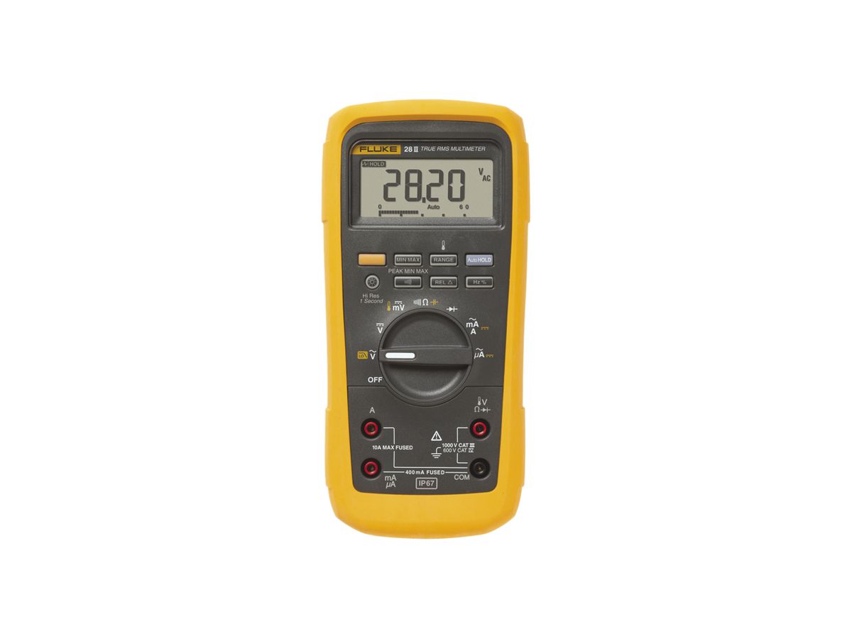 Digitalmultimeter Fluke 28II/EUR TRMS IP67