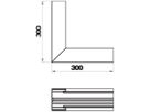 Inneneck Bettermann GEK-A70×110mm reinweiss