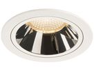 LED-Downlight SLV NUMINOS L 25.4W 2150lm 2700K 40° DIM Ø130×85mm ws/Cr