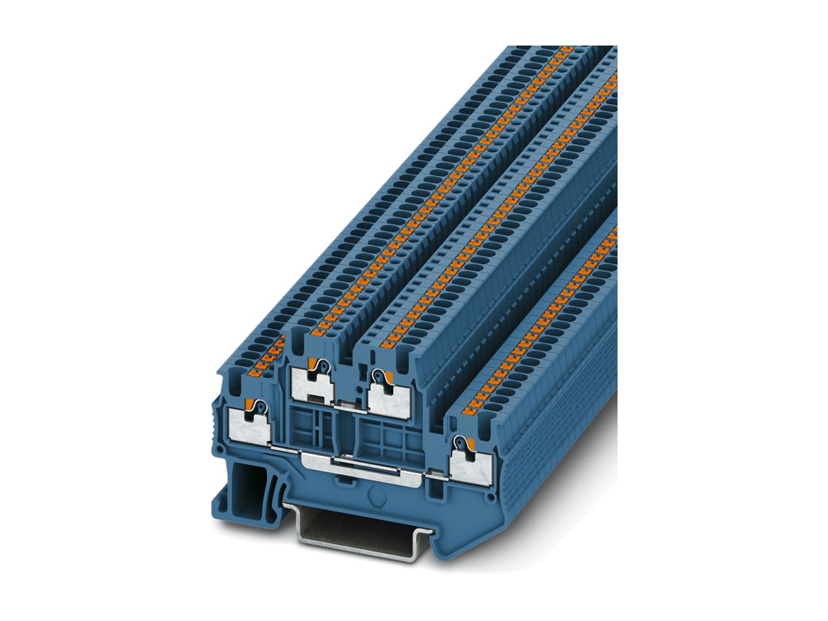 Doppelstockklemme CLIPLINE 0.14…1.5mm² blau