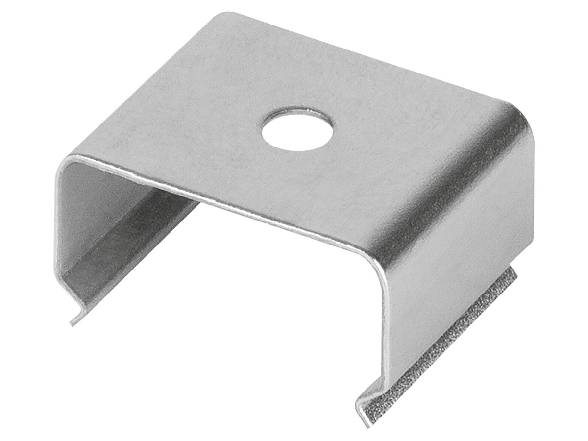 Montageclip LDV PM01/MB, zu Flansch-Profil PM01, silber