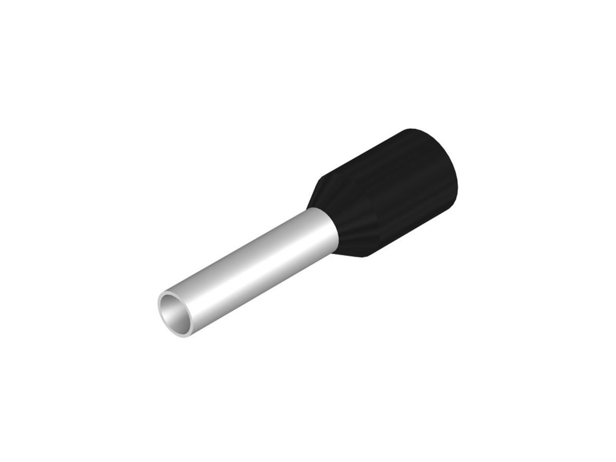 Aderendhülse Weidmüller H isoliert 1.5mm² 8mm schwarz DIN Rolle