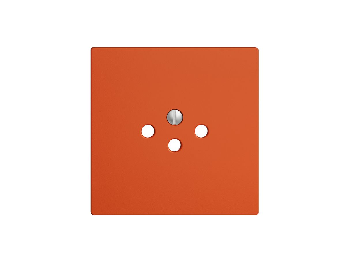 Frontplatte EDIZIOdue T12 orange für Steckdose