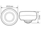 AP-Präsenzmelder ESYLUX PD 360i/24 BASIC IP54