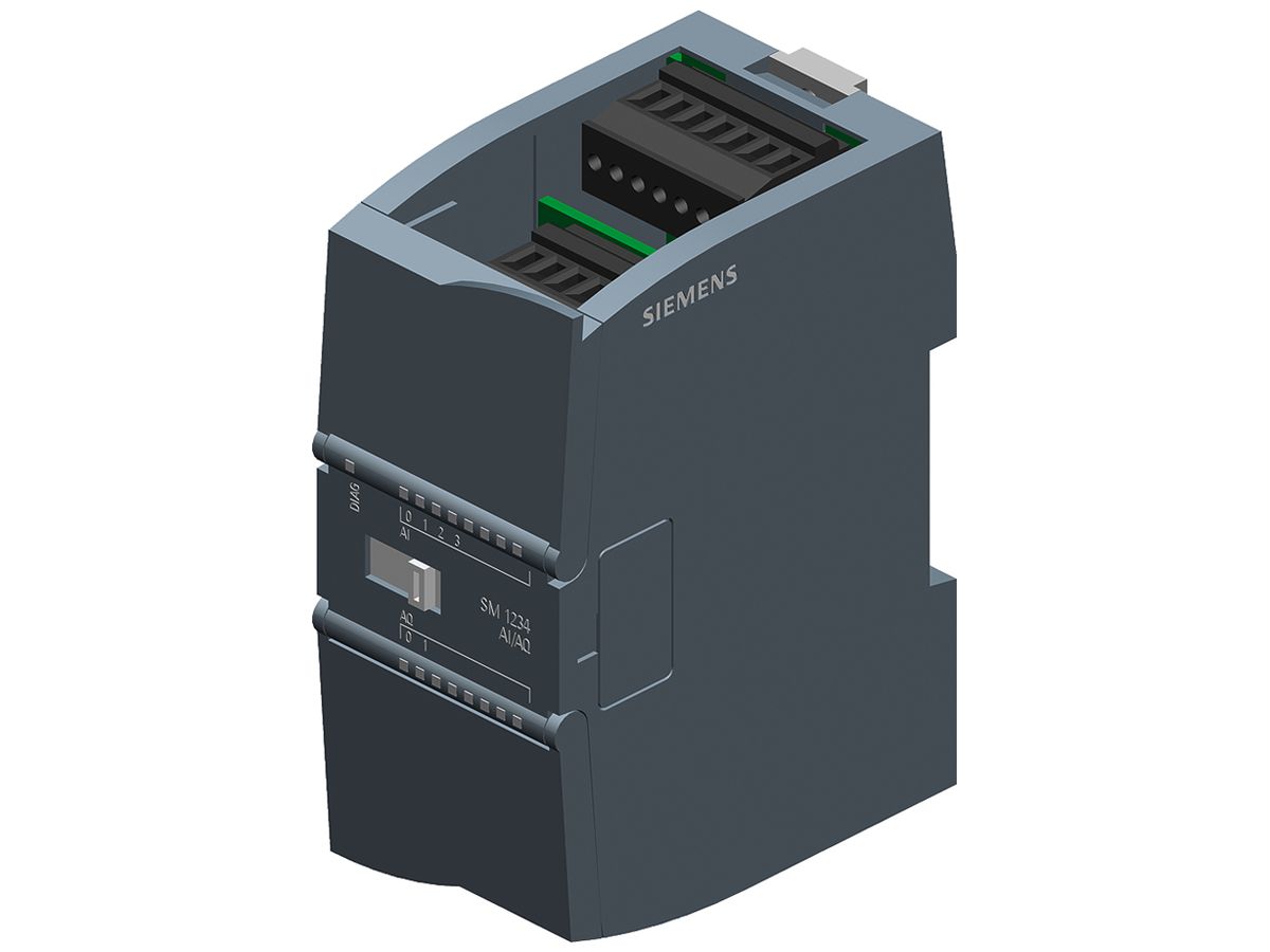 SPS-Ein-/Ausgabemodul Siemens SIMATIC S7-1200 SM 1234 AI 4×13bit, AO 2×14bit