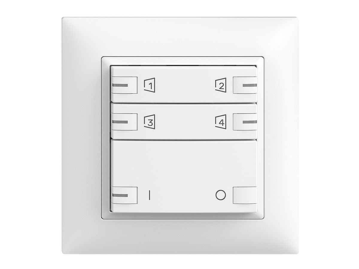 UP-Montageset Edue zeptrionAIR, WLAN, ON/OFF, RGB-LED, 2×Taste 2×Bedienung ws