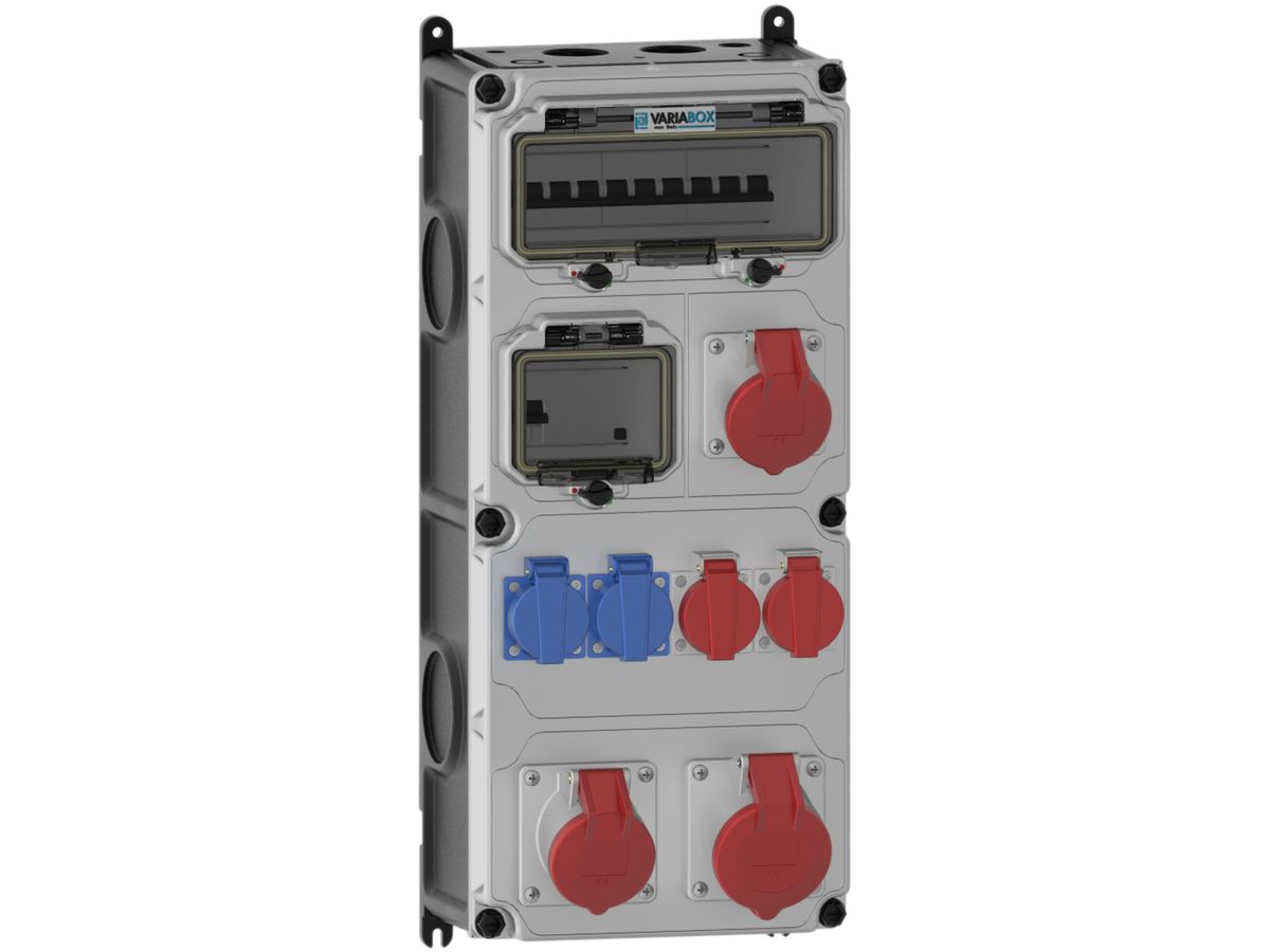 Kunststoff-Stromverteiler Bals VARIABOX, IP44