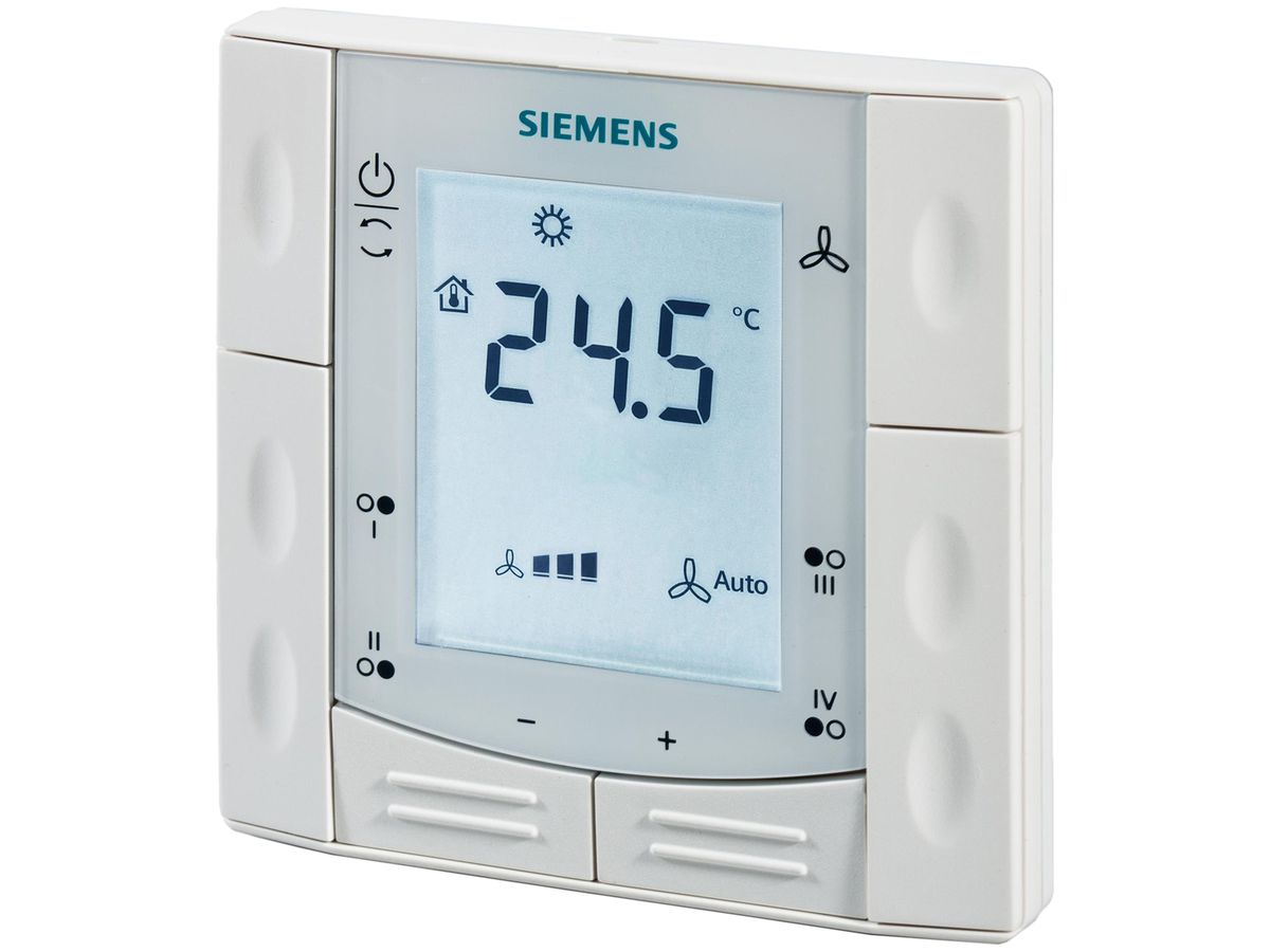 UP-Raumthermostat Siemens RDF600KN/S KNX 230VAC, weiss