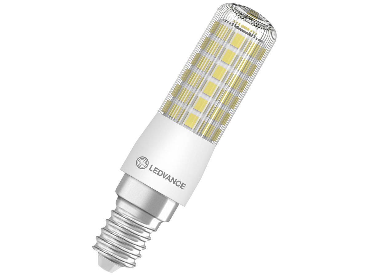 LED-Lampe LEDVANCE SPECIAL E14 6.5W 806lm 2700K DIM Ø20×82mm klar