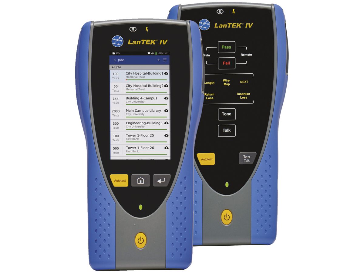 LAN-Kabeltester LanTEK IV-S 500 500MHz ISO EA/Kat.6A