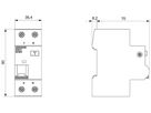 Fehlerstrom-/Leitungsschutzschalter Siemens SENTRON 1LN C-13A 6kA, 30mA TypA