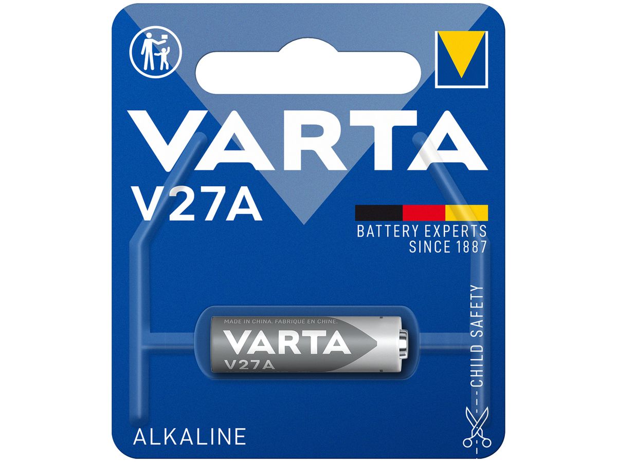 Batterie Alkali VARTA Electronics V27A, 12V Blister à 1 Stück