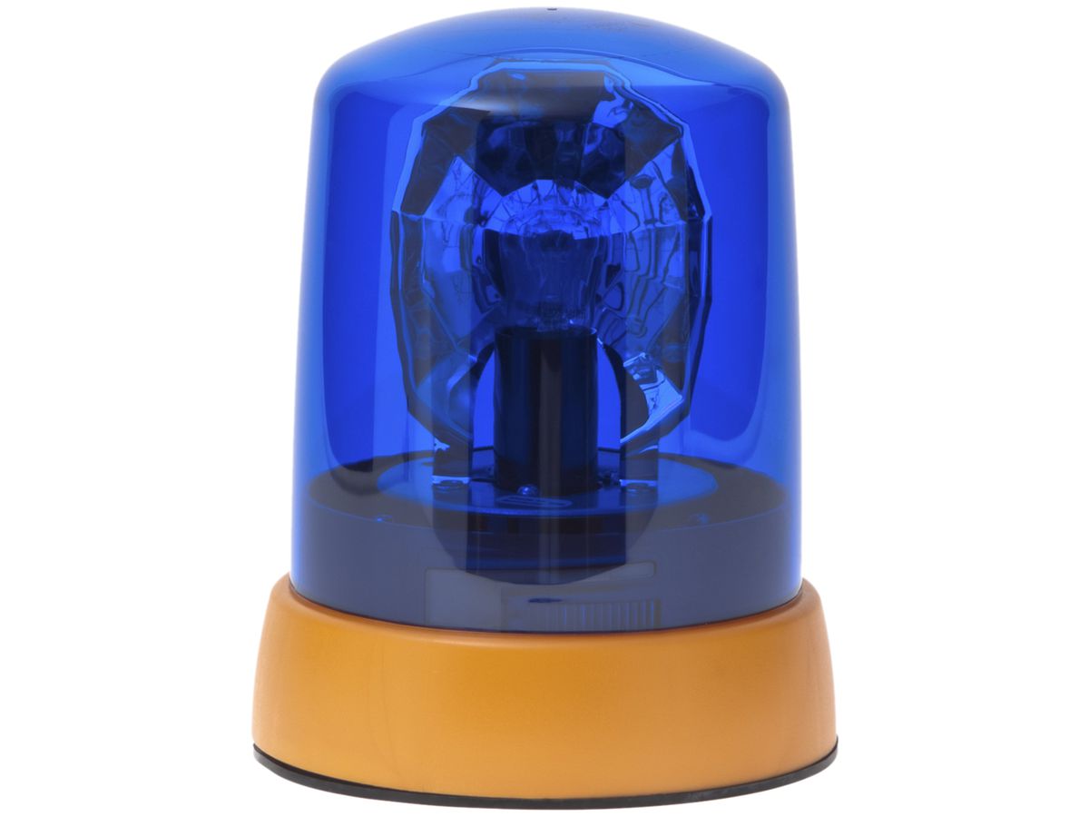 Drehspiegelleuchte LED Typ 94-V Tel.Nachlauf 230V E14 Ø155×194mm Kalotte blau