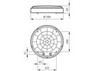 LED-Wandleuchte Philips Coreline Gen3 3h 16.5W 1200lm 3000K weiss