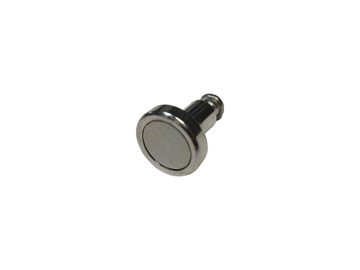 Magnethalter DOTLUX QUICK-FIX Stahl 13×12mm Silber 24er Set