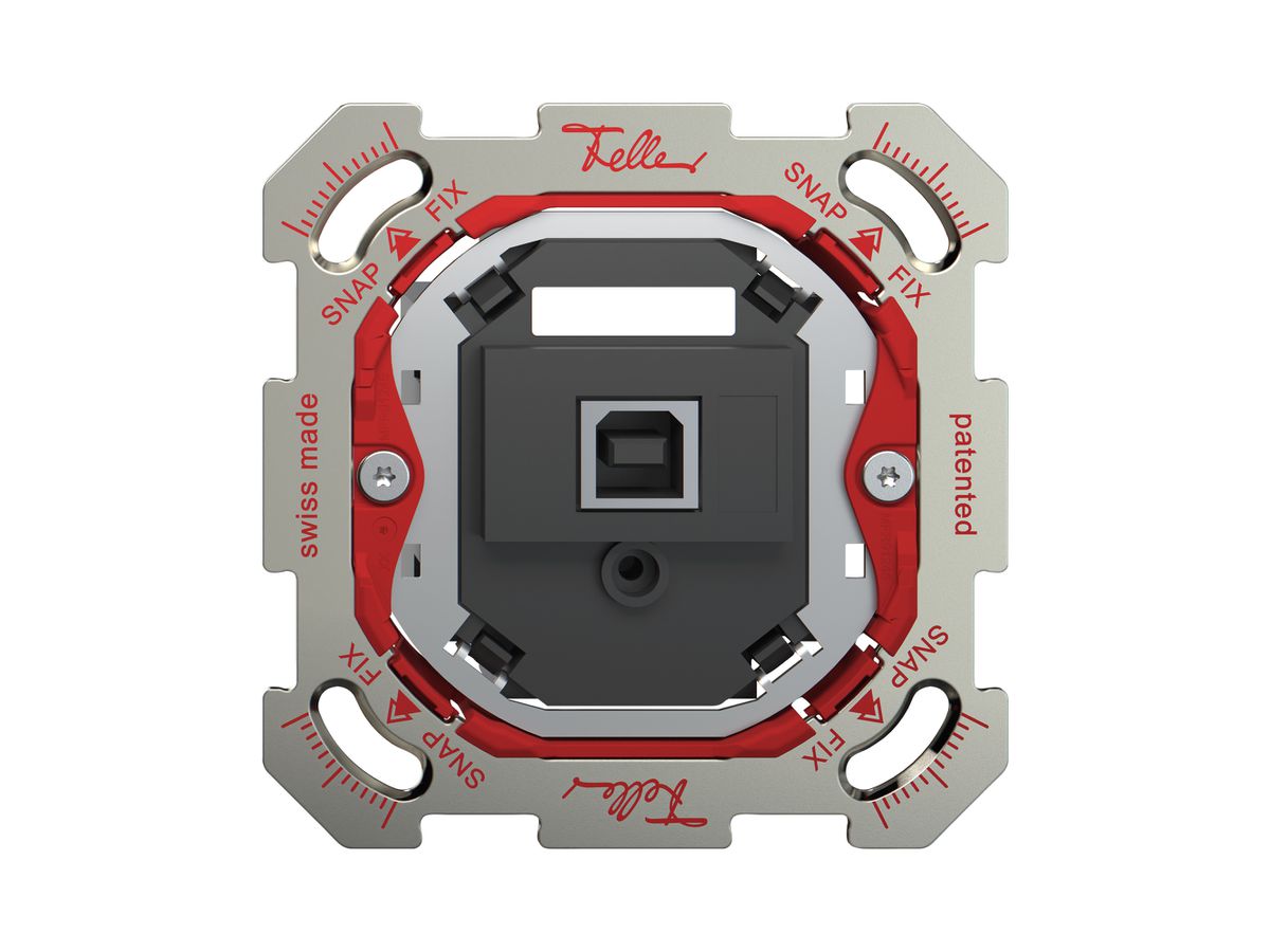 UP-USB-Datenschnittstelle KNX Feller SNAPFIX® USB-Buchse Typ B