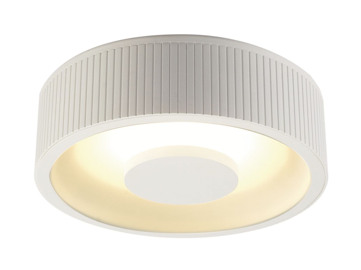 LED-Deckenleuchte SLV OCCULDAS, 22W 1300lm 3000K IP20 weiss