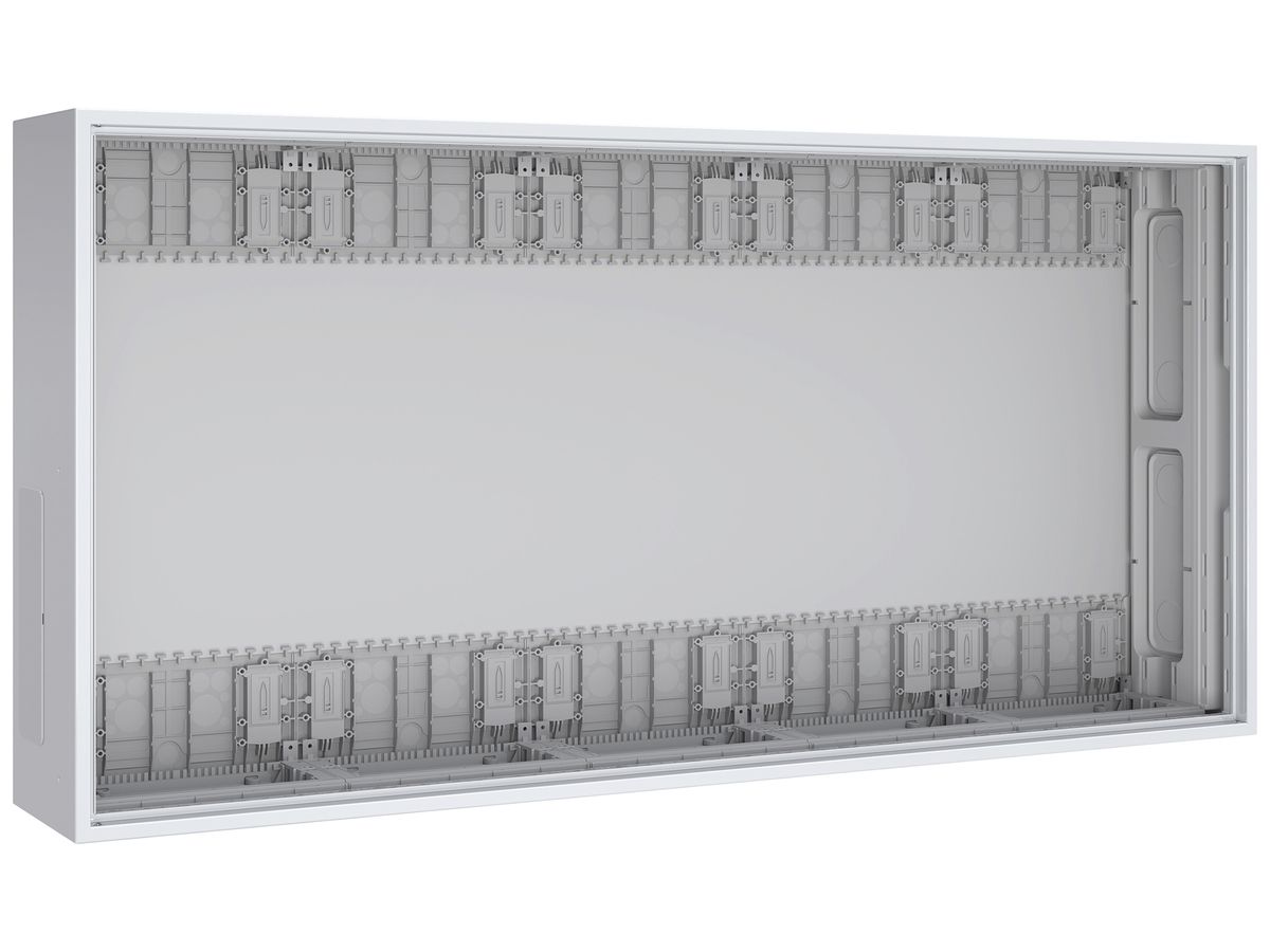 Wandgehäuse PrismaSeT XL IP30 o.Tür 1300×650×210mm 5 Felder 4 Reihen