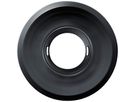 Abdeckung ESYLUX für Melder FLAT Ø104mm Kunststoff matt rund schwarz