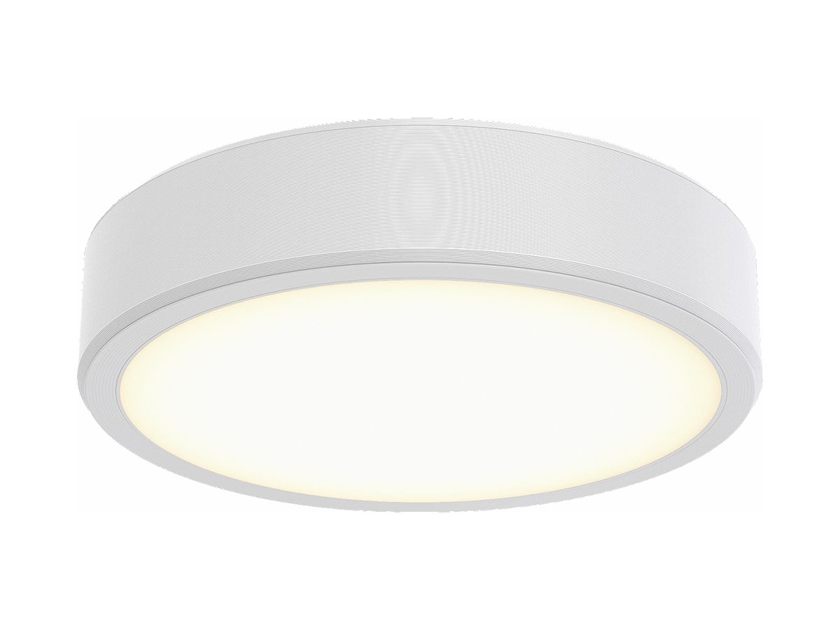 LED-Deckenleuchte Philips Essential 15.4W 1890lm 940 DALI Ø390×85mm weiss