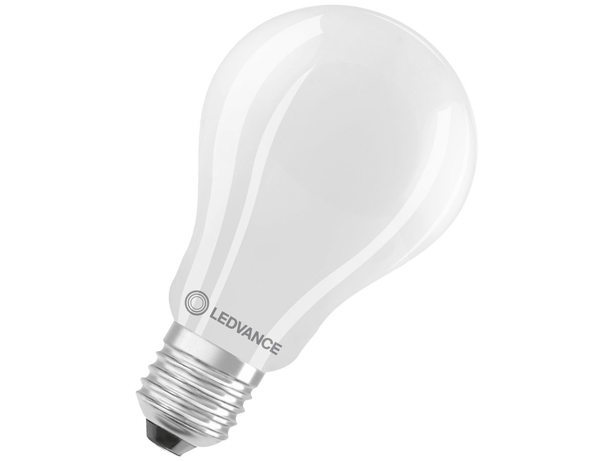 LED-Lampe LEDVANCE CLAS A E27 17W 2452lm 2700K Ø70×118mm Typ A mattiert