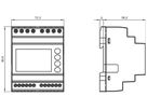 REG-Leistungsmessgerät Siemens SENTRON PAC1600 3×5A