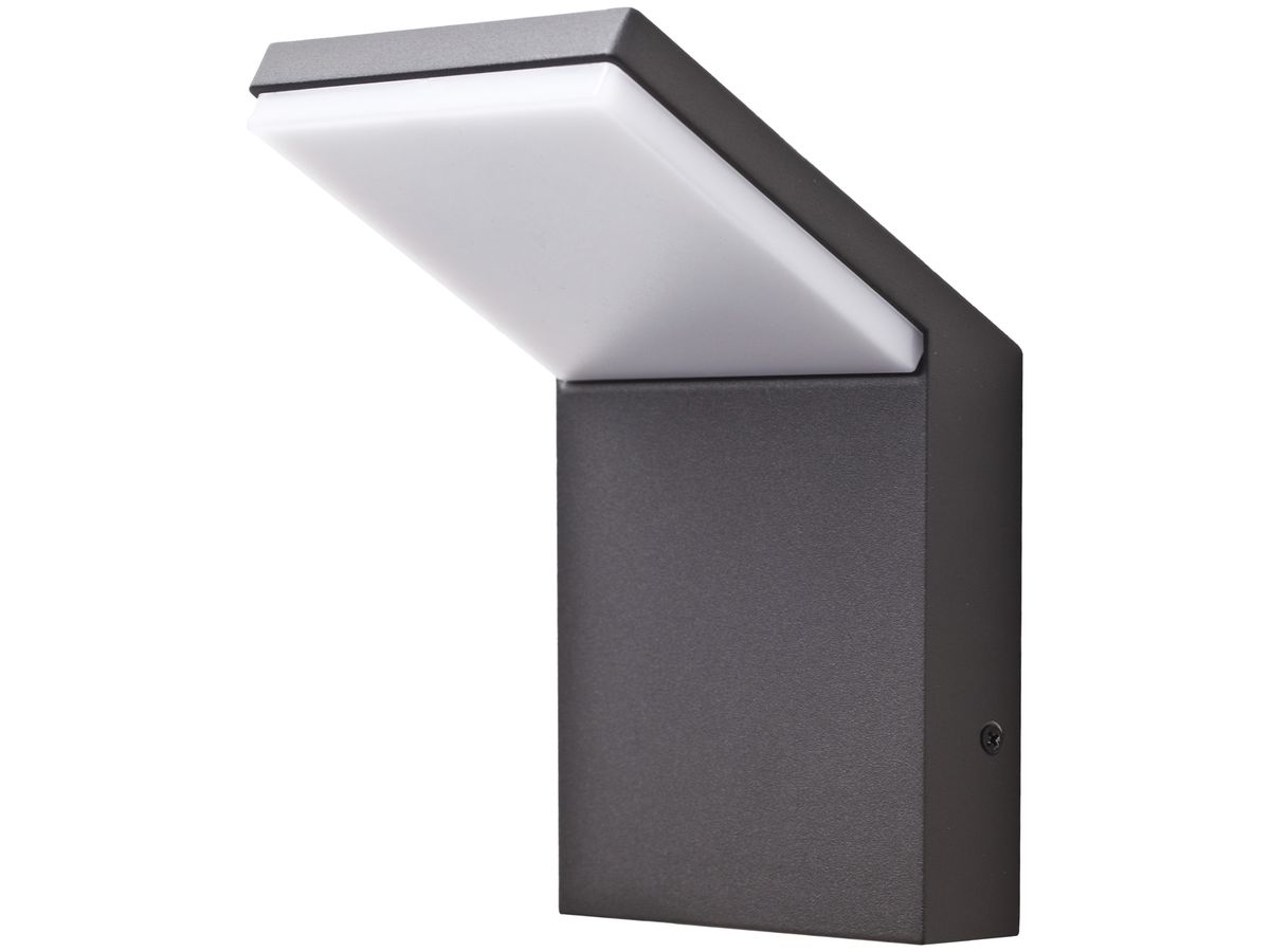 LED-Wandleuchte ELBRO 9W anthrazit 3000K 600lm IP54