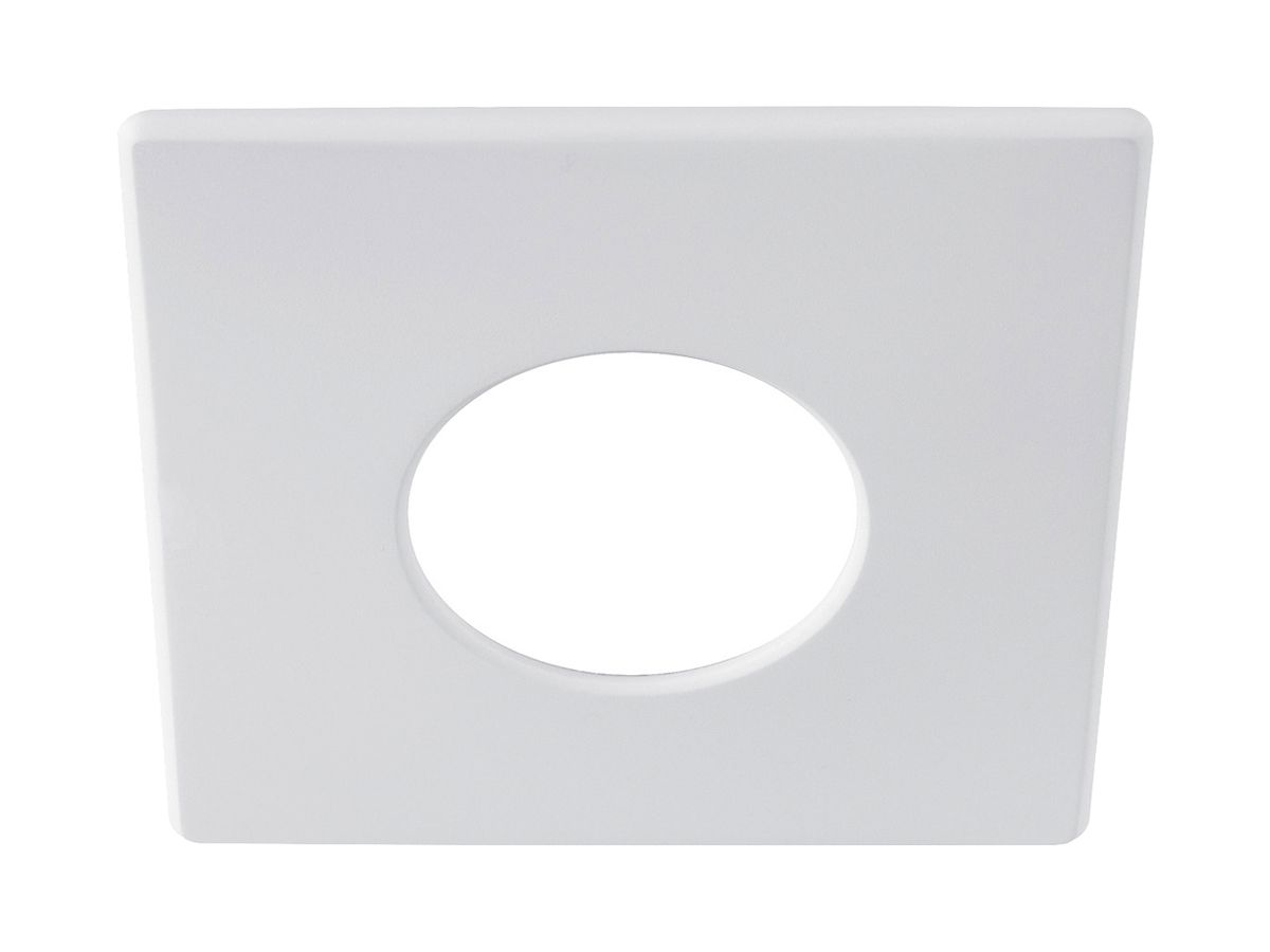 Abdeckring SLV UNIVERSAL IP65 Kunststoff 88×88×3.5mm weiss