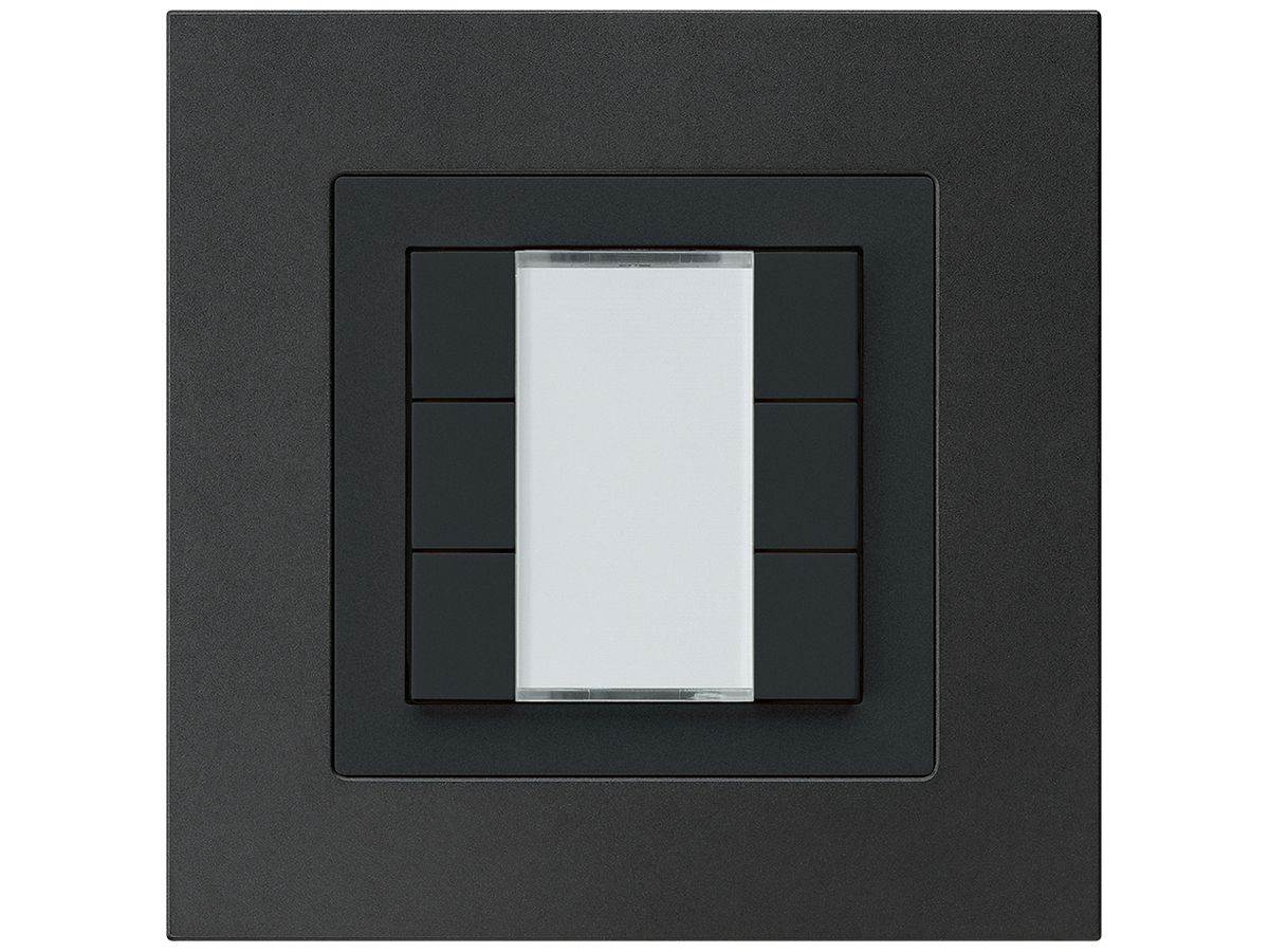 UP-Taster kallysto.pro KNX 6×s/e-link schwarz