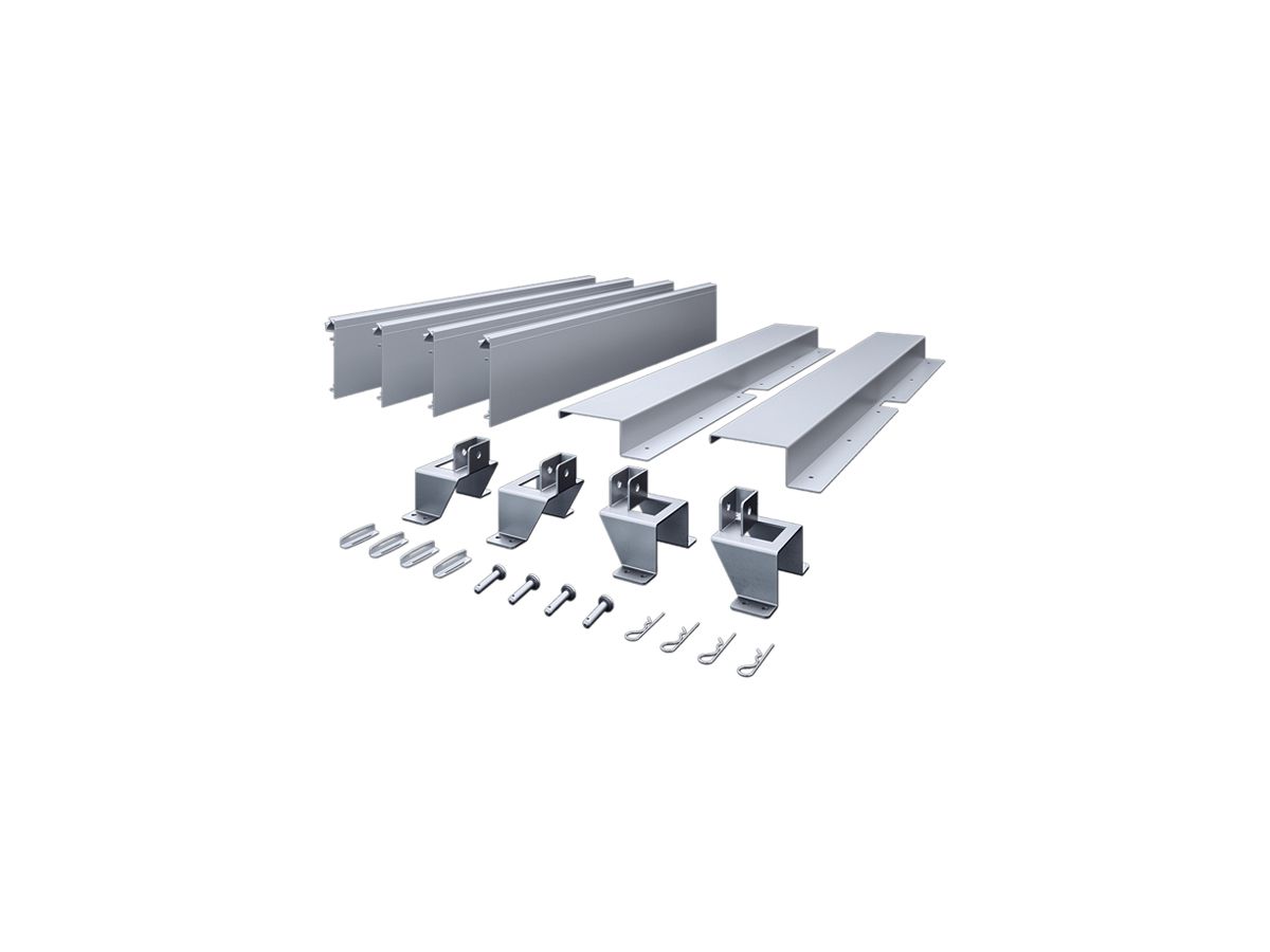 Ausbaurahmen Rittal SV 9666.922 für ISV/VX 4BE/12HE 1100mm grau