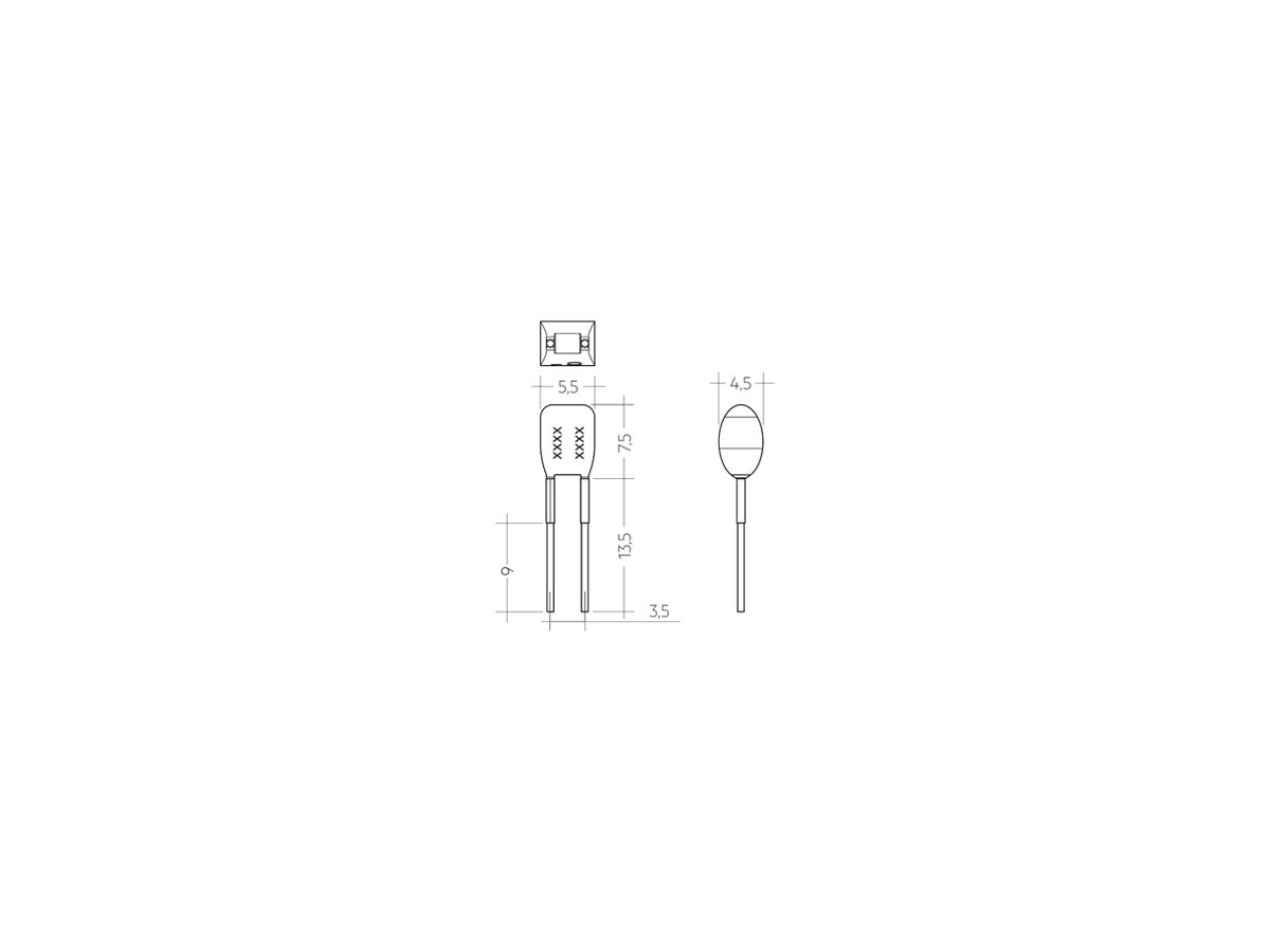 Widerstand I-Select 2 Plug für LED-Driver, 300mA, blau