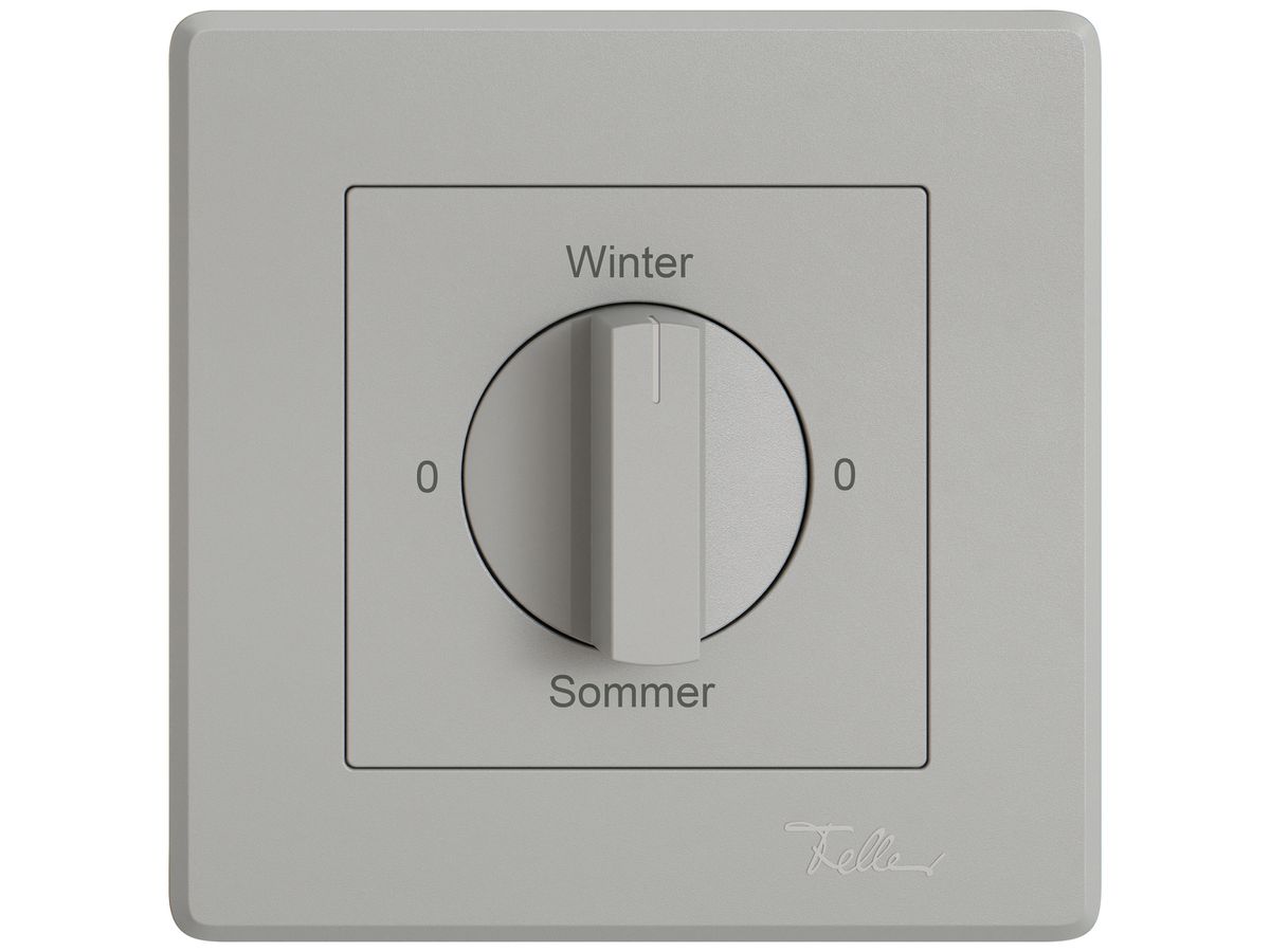 UP-Montageset EDIZIO.liv SNAPFIX® f.Drehschalter m.Griff 0-Winter-0-Sommer hgu