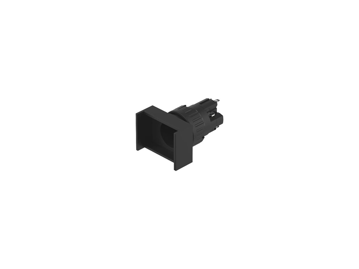 Leuchtdrucktastervorsatz EAO 51 1NO 1NC Lötanschluss 18×24mm tastend