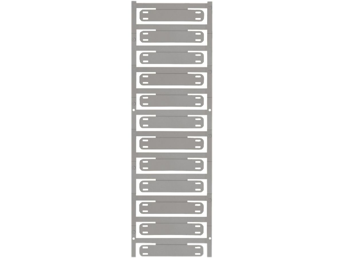 Kabelmarkierer Weidmüller MultiCard SFX für Ø7…40mm 60×11mm PA66 grau