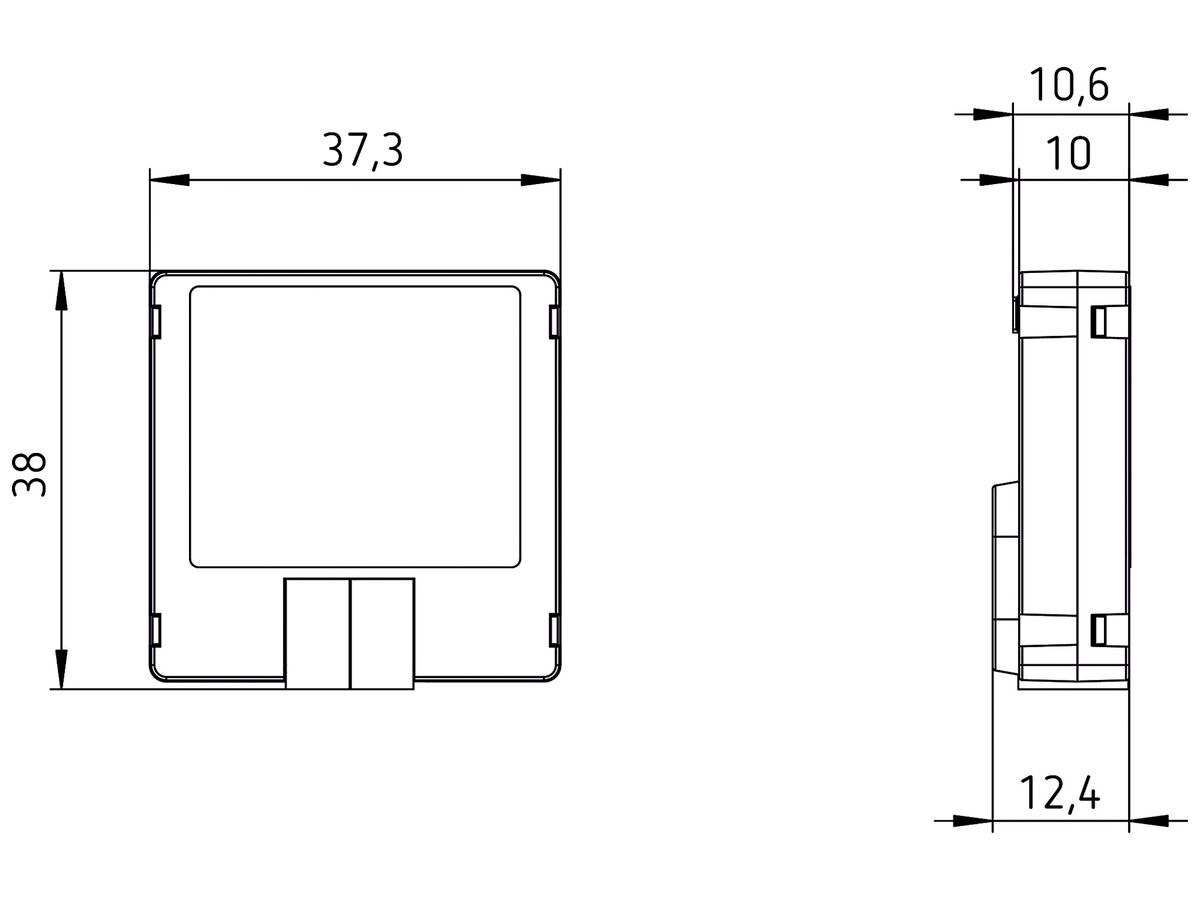 EB-Binäreingang Theben KNX 6-fach