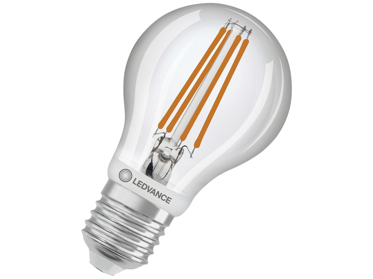 LED-Lampe LEDVANCE CLASSIC A E27 7.3W 806lm 2700K Ø60×116mm Typ A klar HF SEN