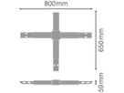 X-Verbinder LEDVANCE TruSys® FLEX X01 5-polig weiss 2 Stück