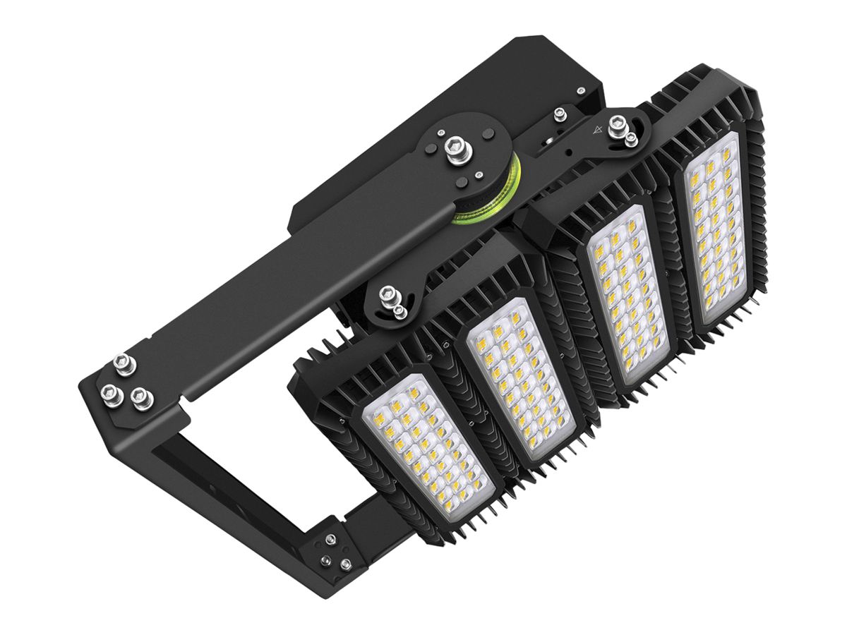 LED-Strahler AREA Expert M18 450W 61700lm 5700K IP66 VWB 685×240mm schwarz