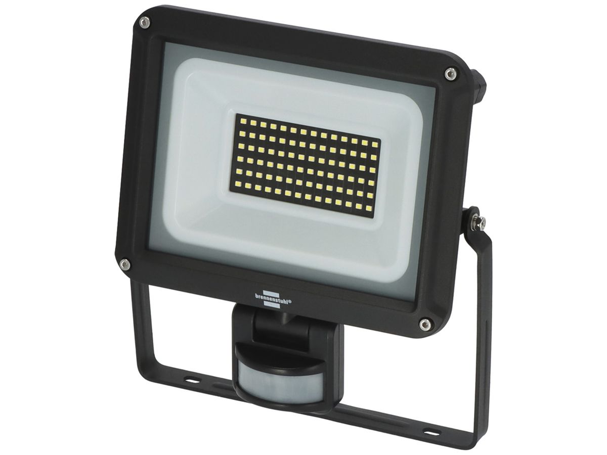 LED-Strahler JARO 7060 PIR 50W 5800lm 6500K IP65 VWB 220×236mm schwarz